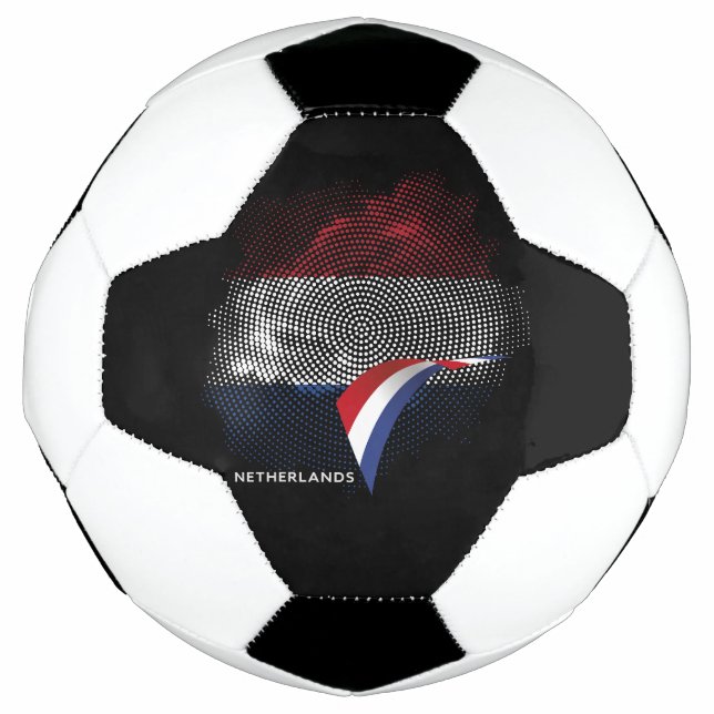 Bola De Futebol bandeira da Holanda (Frente)