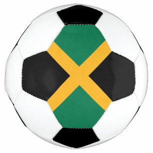 Bola De Futebol bandeira da Jamaica