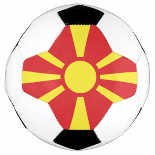 Bola De Futebol Bandeira da Macedônia do Norte