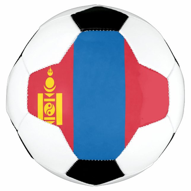 Bola De Futebol Bandeira da Mongólia (Frente)