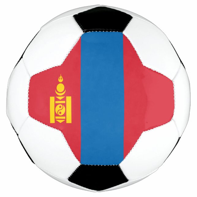 Bola De Futebol Bandeira da Mongólia (Frente)