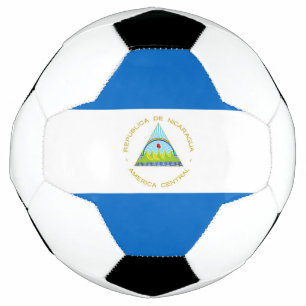 Bola De Futebol Bandeira da Nicarágua