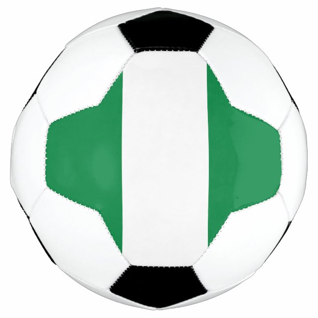 Bola De Futebol Bandeira da Nigéria (Frente)