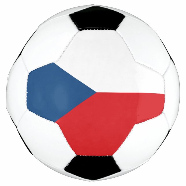 Bola De Futebol Bandeira da República Checa (Frente)