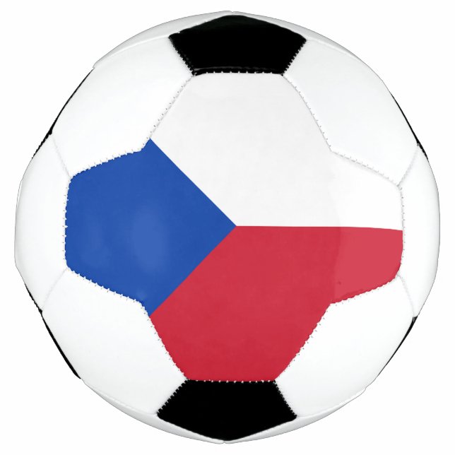 Bola De Futebol Bandeira da República Checa (Frente)