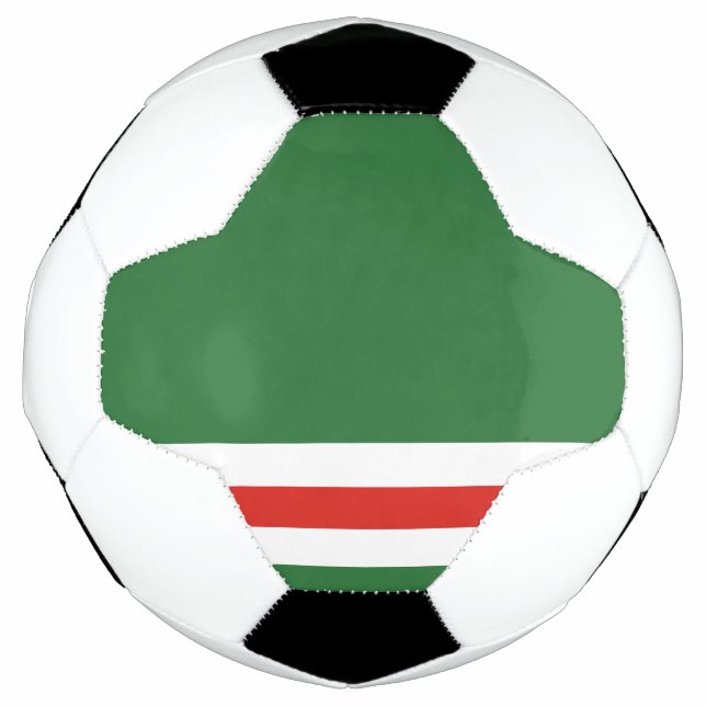 Bola De Futebol Bandeira da República da Chechênia (Frente)