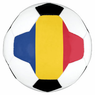 Bola De Futebol Bandeira da Romênia