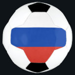 Bola De Futebol Bandeira da Rússia<br><div class="desc">Futebol de Bandeira da Rússia. Você pode adicionar seu próprio texto ou gráfico clicando em "personalizar ainda mais"</div>