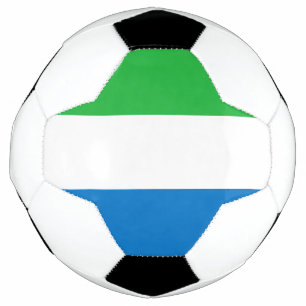 Bola De Futebol Bandeira da Serra Leoa