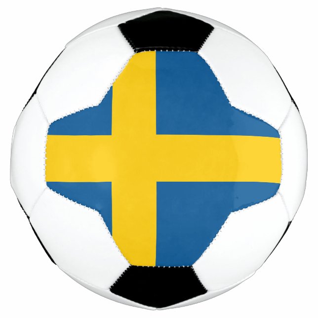 Bola De Futebol Bandeira da Suécia (Frente)