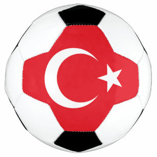 Bola De Futebol Bandeira da Turquia