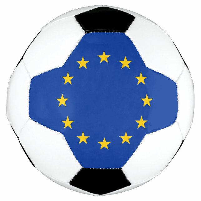 Bola De Futebol Bandeira da União Europeia (Frente)