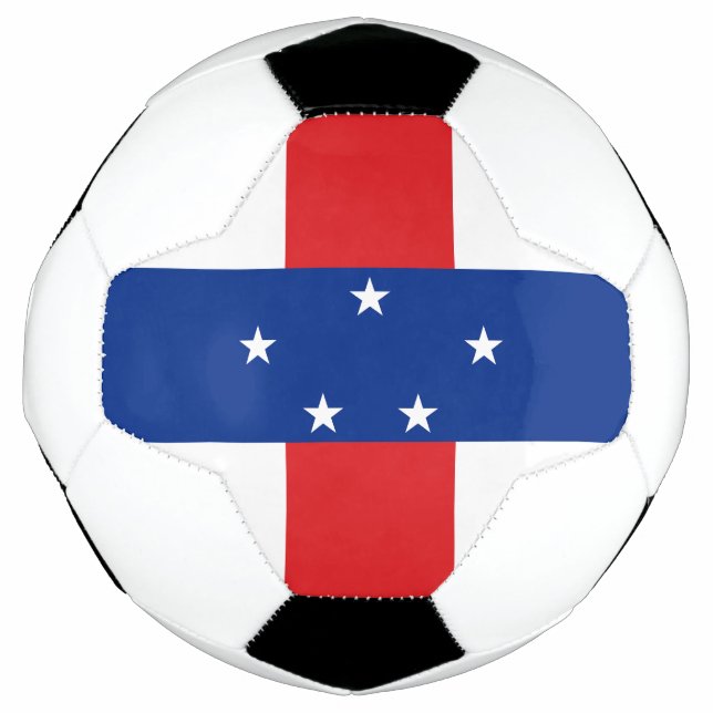 Bola De Futebol Bandeira das Antilhas Neerlandesas (Frente)