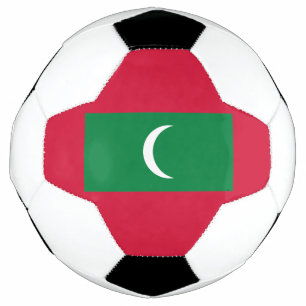 Bola De Futebol Bandeira das Maldivas