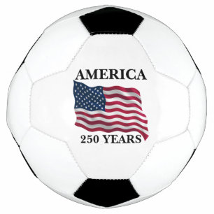 Bola De Futebol Bandeira de 250 Anos da América