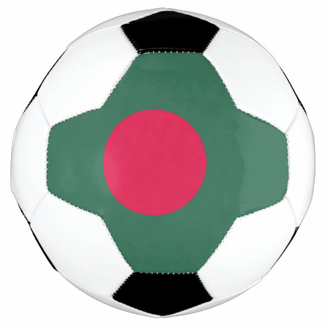 Bola De Futebol bandeira de Bangladesh (Frente)