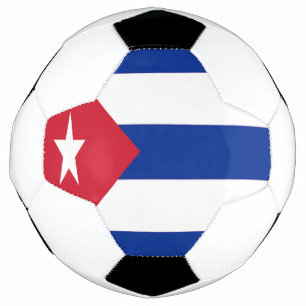 Bola De Futebol Bandeira de Cuba