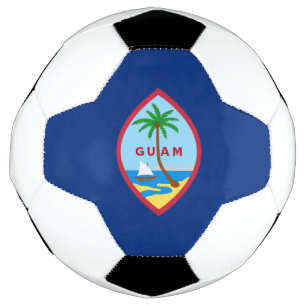 Bola De Futebol Bandeira de Guam