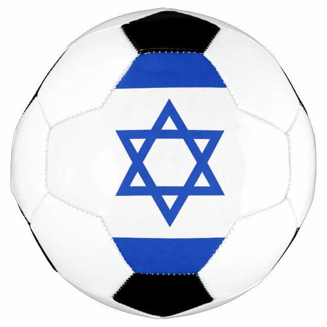 Bola De Futebol Bandeira de Israel (Frente)