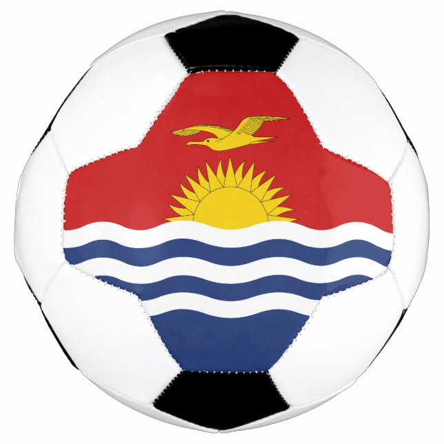 Bola De Futebol Bandeira de Kiribati (Frente)