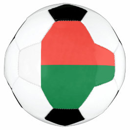 Bola De Futebol bandeira de Madagáscar