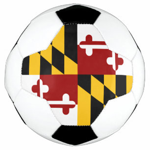 Bola De Futebol bandeira de Maryland