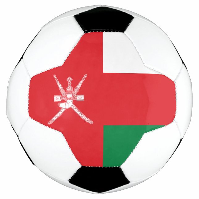 Bola De Futebol Bandeira de Omã (Frente)