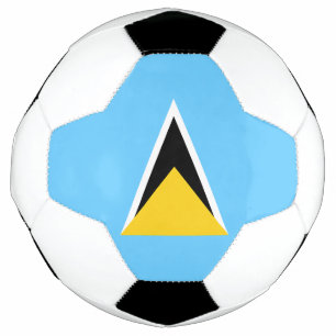 Bola De Futebol Bandeira de Santa Lúcia