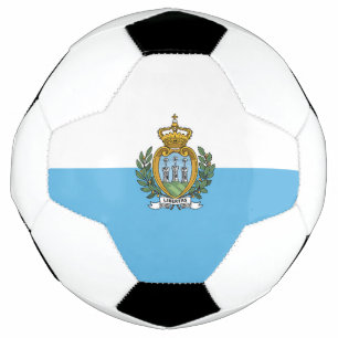 Bola De Futebol Bandeira de São Marino