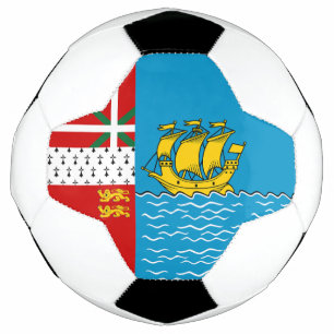 Bola De Futebol Bandeira de São Pedro e Miquelão