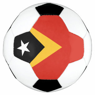 Bola De Futebol Bandeira de Timor-Leste