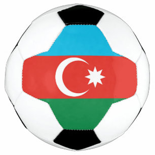 Bola De Futebol Bandeira do Azerbaijão