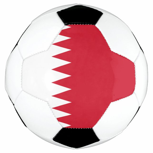Bola De Futebol Bandeira do Bahrein (Frente)