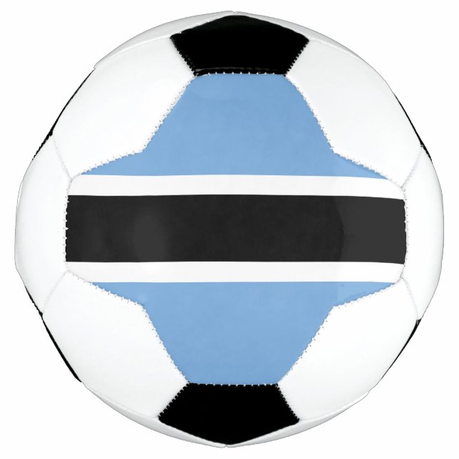 Bola De Futebol Bandeira do Botsuana (Frente)