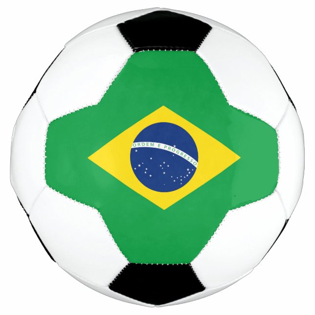 Bola De Futebol Bandeira do Brasil (Frente)