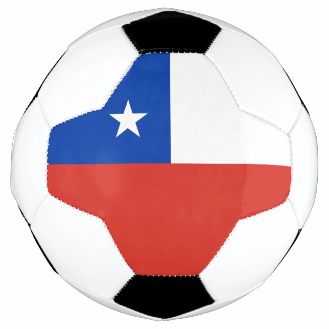 Bola De Futebol Bandeira do Chile (Frente)