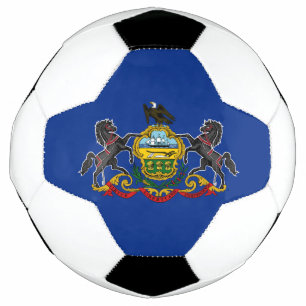 Bola De Futebol Bandeira do Estado da Pensilvânia