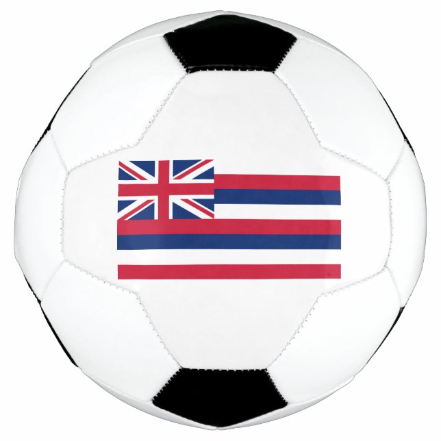 Bola De Futebol Bandeira do Estado do Havaí (Frente)