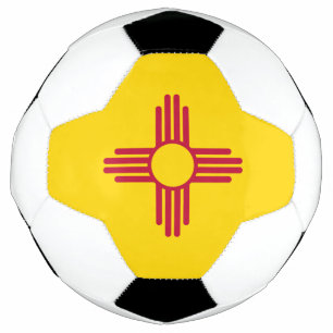 Bola De Futebol Bandeira do Estado do Novo México