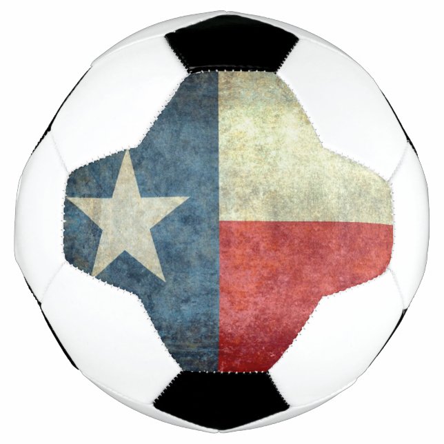 Bola De Futebol Bandeira do Estado do Texas (Frente)