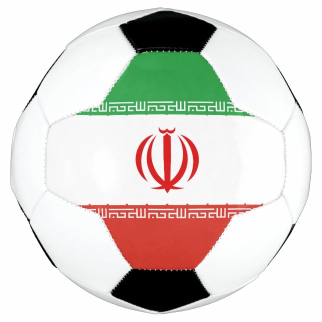 Bola De Futebol Bandeira do Irã (Frente)