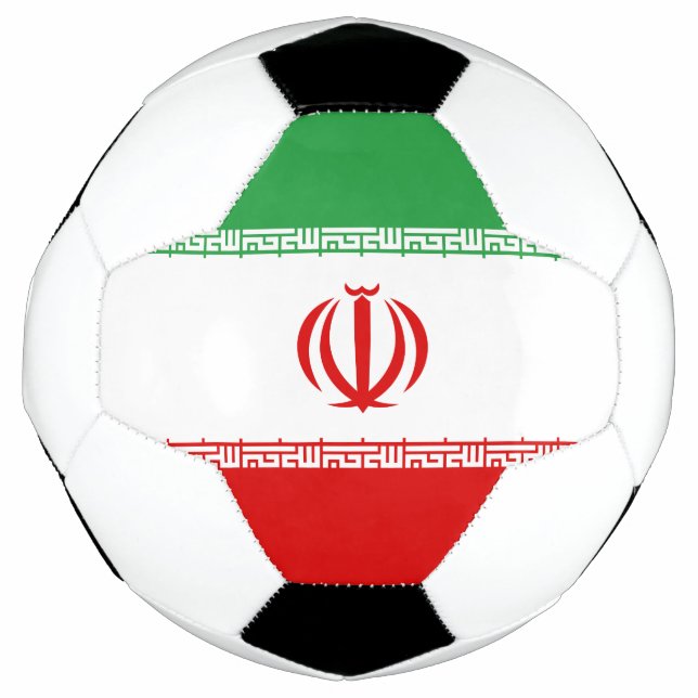 Bola De Futebol Bandeira do Irã (Frente)