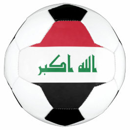 Bola De Futebol Bandeira do Iraque