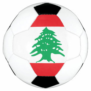 Bola De Futebol Bandeira do Líbano
