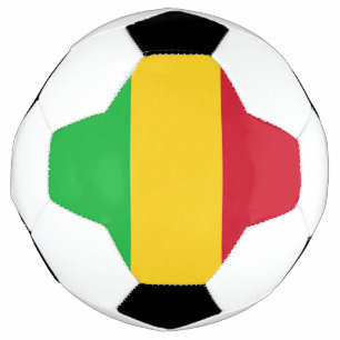 Bola De Futebol Bandeira do Mali