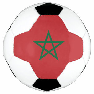 Bola De Futebol Bandeira do Marrocos