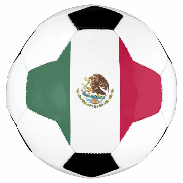 Bola De Futebol Bandeira do México (Frente)