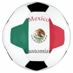Bola De Futebol Bandeira do México Thunder_Cove