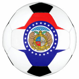 Bola De Futebol bandeira do Missouri
