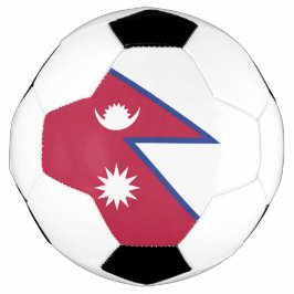 Bola De Futebol Bandeira do Nepal